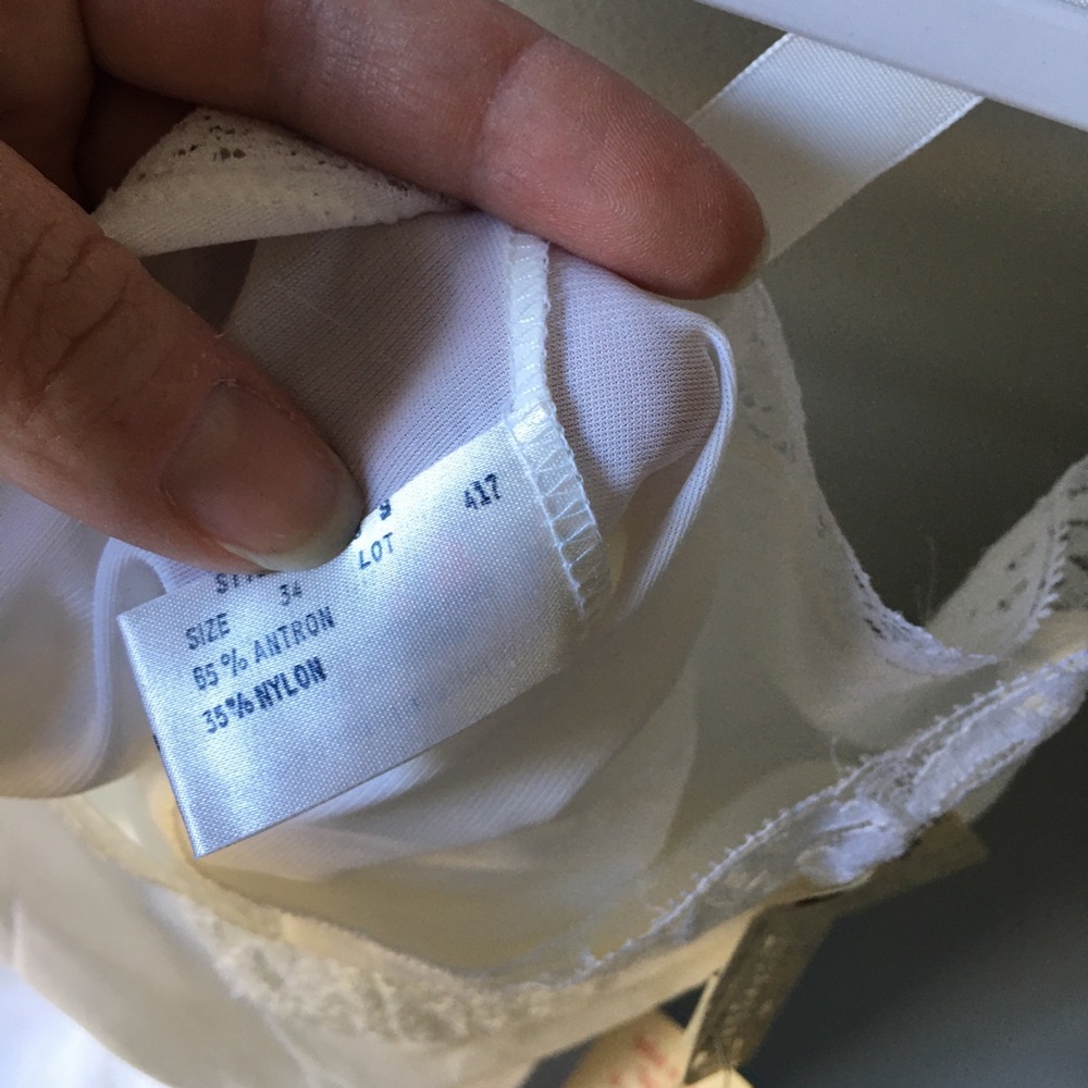 VINTAGE union made wonder maid slip new with tags - Picture 5 of 6